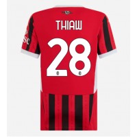 AC Milan Malick Thiaw #28 Hemmatröja Kvinnor 2024-25 Korta ärmar